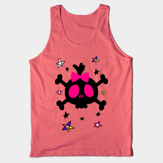 Cute skull Tank Top by CindyS